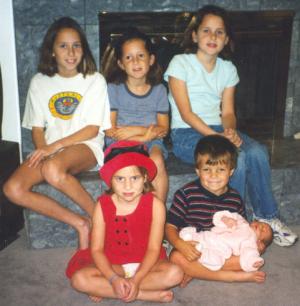 Hanson cousins,  with L D and B